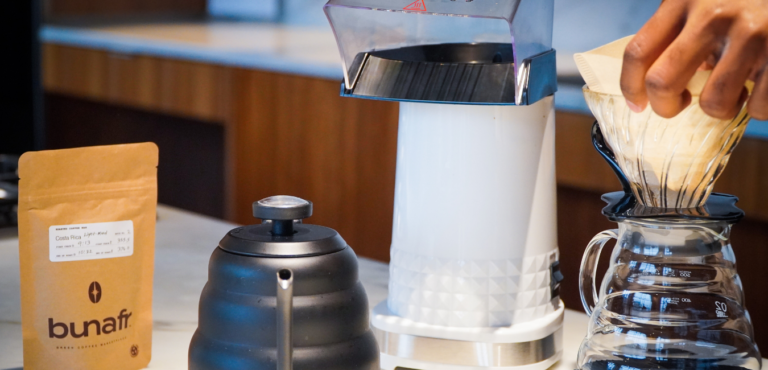 roasting coffee with a popcorn popper